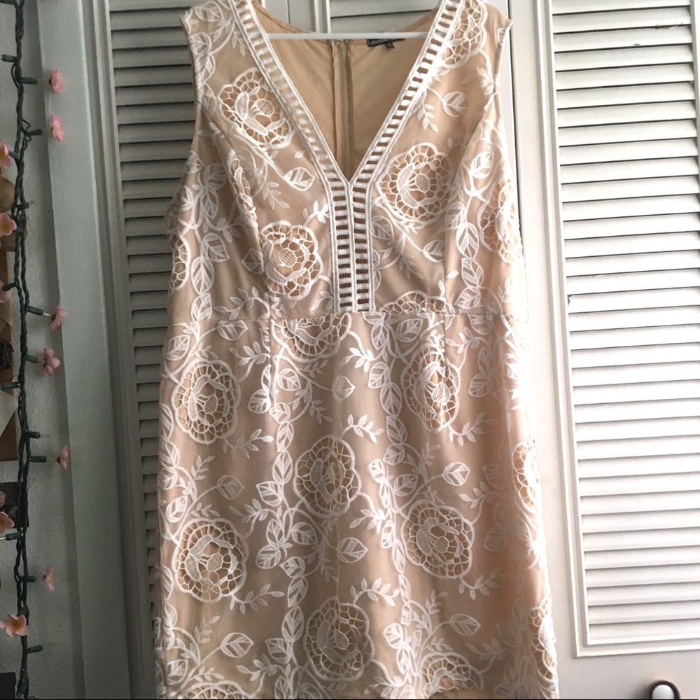 NWOT Charlotte Russe embroidered dress